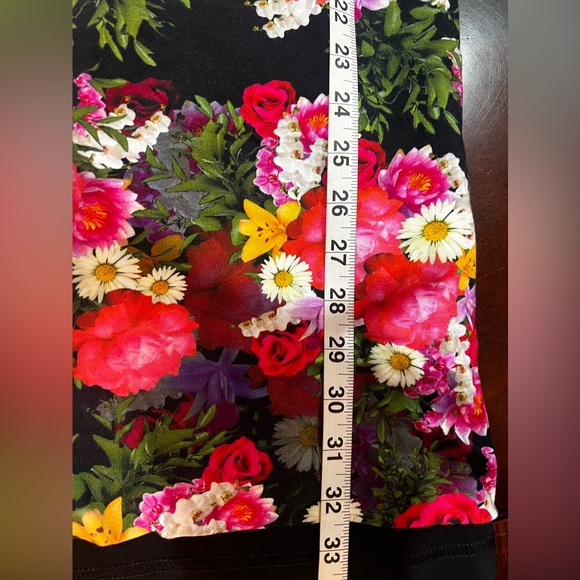 Aidan Matrix Floral Cocktail Dress - Picture 7 of 8